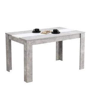 Esstisch Massiv Küchentisch Tisch Modern Beton Optik Esszimmertisch Homestyle4u - Bild 1 von 10