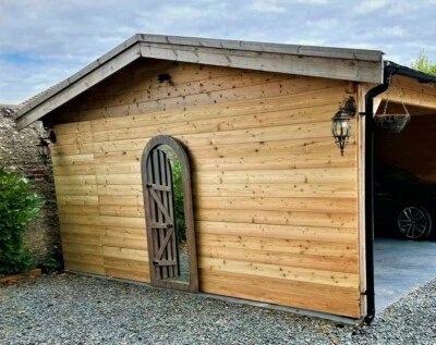 Siberian Larch Cladding Tongue Groove V Joint  20x146mm Grade AB Kiln Dried  - Image 1 of 4