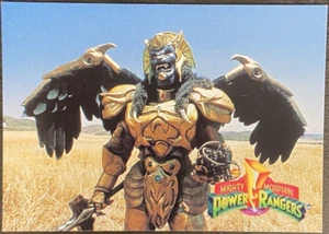 Saban 1994 Mighty Morphin Power Rangers Winged Warrior #2 Rookie Card RC MMPR - Picture 1 of 2