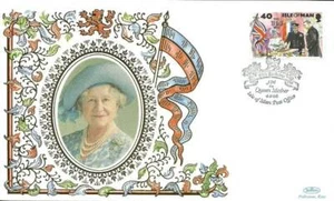 GB BENHAM ISLA DE HOMBRE 95 CUMPLEAÑOS DE REINA MADRE 4.8.95 REF36 - Imagen 1 de 1