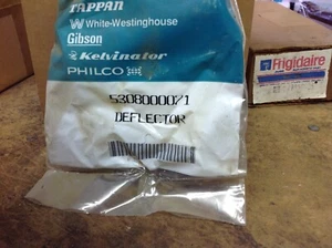 5308000071 Electrolux Frigidaire Refrigerator Air Deflector AP2152077 Box317 - Picture 1 of 3