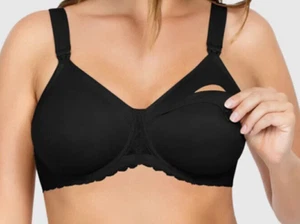 Maternity & Nursing Bra Semi Soft Underwire Bra EU/DE 75I UK34G Molded - Picture 1 of 5