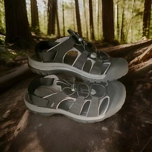 NEW Keen RAPIDS H2 Men's Sandal Black Grey US Size 9 NIB - Picture 1 of 4