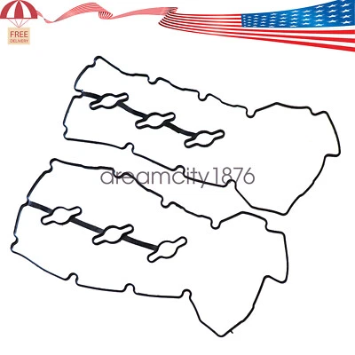 发动机阀盖垫片套装 适合现代圣达菲 2WD 3.3L 2007-2009 全新 — 第 1/4 张图片