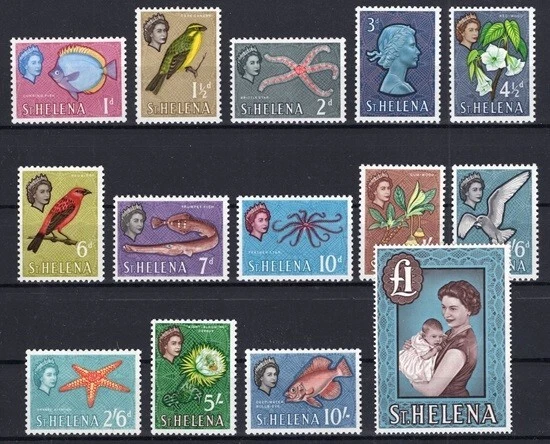 Santa Helena 1961 edición definitiva MNH VF Foto 1 de 1