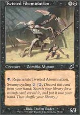 4x Twisted Abomination MTG Scourge NM Magic Regular