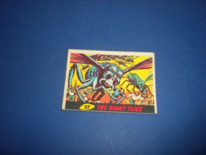 MARS ATTACKS card #27 Bubbles/Topps Inc. 1964 Printed in ENGLAND/UK