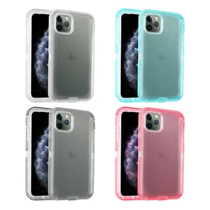 Funda rígida protectora completa transparente transparente transparente para teléfono iPhone 11/11 Pro Max - Imagen 1 de 36