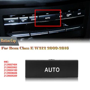 A/C Control Switch Button Cap "AUTO" For Benz E-Class W212 2009-2016 2129005902 - Imagen 1 de 15