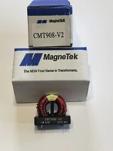 NEW Magnetek CMT908-V2  Common Mode INDUCTOR 4.0mH, 5.2amp, .040ohm, 45.0uH - Picture 1 of 7