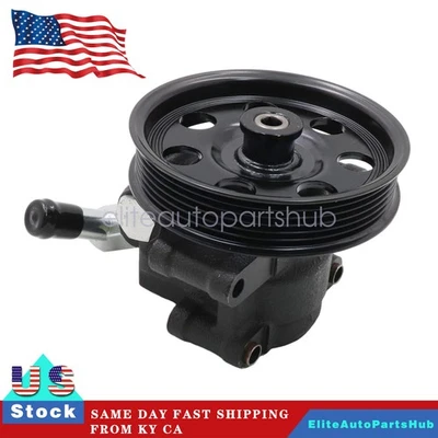 Bomba de dirección asistida de 2,0 L con polea de 6 ranuras para Ford Focus 2000 2001 2002 2003 Foto 1 de 4