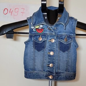 Old Navy Denim Vest - Size 18-24M (0497) - Picture 1 of 4