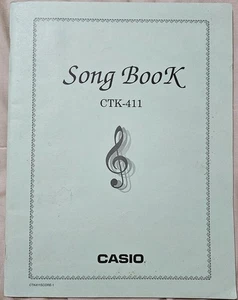 Song Book CTK-411 Published By Casio - Picture 1 of 3