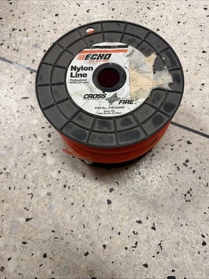 ECHO Trimmer Line 0.155" x 630' Large Spool Cross-Fire 8 Cutting Edges - Image 1 of 3