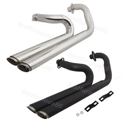 Sistema de escape para Honda Shadow VLX 600 VT600C 400 puntas silenciador cabezal tubo medio Foto 1 de 4
