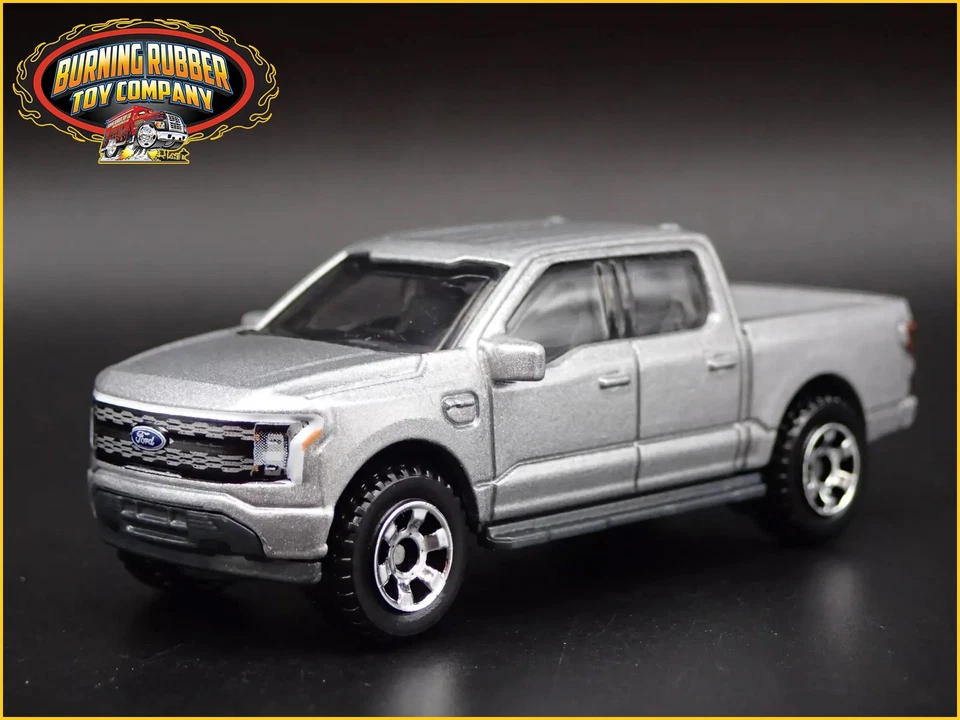 2022-2025 FORD F150 Rayo Camioneta Pickup Plata 1/64 Escala Metal Modelo Coche - Imagen 1 de 4