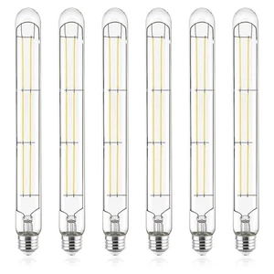 Luxrite Vintage T9 Long LED Tube Light Bulb 7W 3500K 800 Lumens Dimmable 6 Pack - Picture 1 of 1