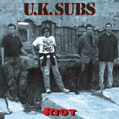 UK Subs Riot (Vinyl) 12" Album Coloured Vinyl - Image 1 of 4