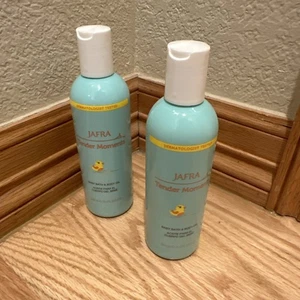 2 Jafra Tender Moments Baby Bath & Body Oil 8.4oz - Picture 1 of 4