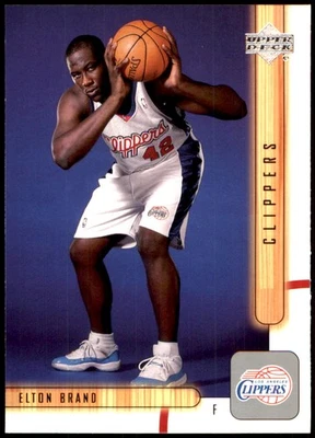 Clippers marca Elton 2001-02 cubierta superior #72 NBA LEER ENVÍO GRATUITO AutographDen Foto 1 de 2