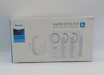 Govee Water Detector with Wi-Fi Gateway | 3 Pack | H5054+H5040 - Image 1 of 4
