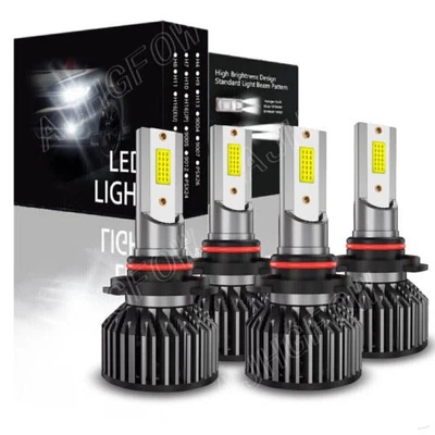 For Buick Century Sedan 4-Door 1990-2005 LED Headlight High Low Bulbs Kit 6500K - Image 1 of 4