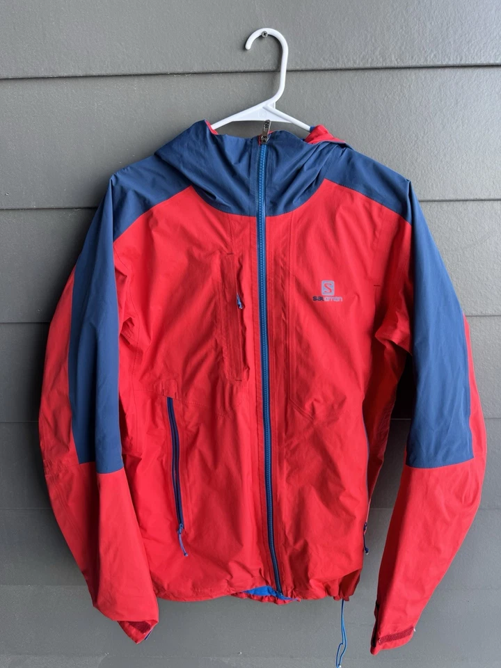 Chaqueta de Trekking Salomon Gore-Tex Para Hombre Talla L Gorpcore Senderismo Impermeable Foto 1 de 4