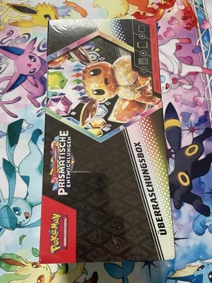 Pokemon Prismatische Entwicklungen Ueberraschungsbox inkl. Promo Deutsch OVP Neu - Bild 1 von 4