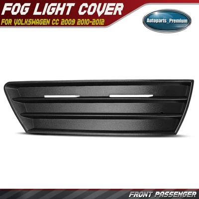 Cubierta de luz antiniebla para pasajero delantero rejilla de parachoques para Volkswagen CC 2009 2010-2012 Foto 1 de 4