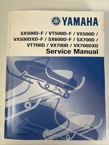 2000 Yamaha SX500 600 700 D VX 500 700 D Supplementary Service Manual STAINED 00 - Picture 1 of 5