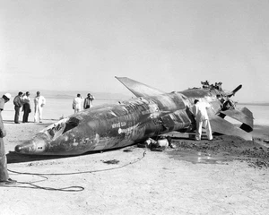 Avión NASA X-15 1962 accidente de avión Mud Lake - foto de 8x10 en 8,5x11 #1819 - Imagen 1 de 1
