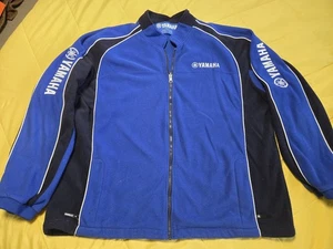 Yamaha Racing Logo Zip Fleece Sweatshirt Jacke Gr. Herren 3XL - Bild 1 von 8