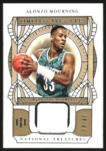 National Treasures Timeless Treasures Materials #27 2020-21 Alonzo Mourning/99 - Imagen 1 de 2