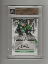 2013-14 ITG Ultimate Tough Decade Prospect Autograph Silver Leon Draisaitl  8/9