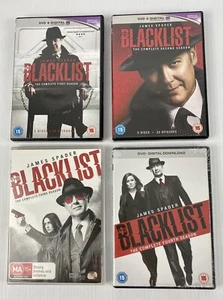 The Blacklist : Season 1,2,3 & 4 (DVD, 2016) Season 4 New & Unopened - All Reg 2 - Picture 1 of 3