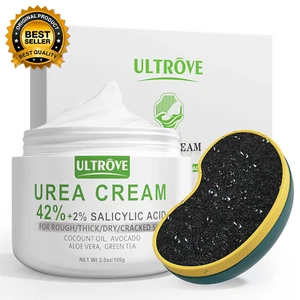 Urea Cream 42% - 2% Salicylic Acid Foot Moisturizer - Callus & Dead Skin Remover - Picture 1 of 12