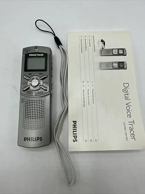 Philips Voice Tracer 7655 Recorder Tested Working - Image 1 of 4
