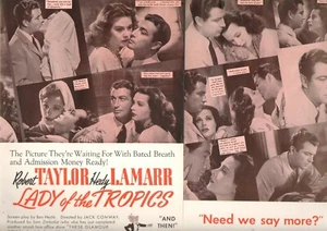 Movie ads from Motion Picture Herald 1939--Ladie of the tropics-----75 - Picture 1 of 1