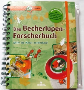 🥳KINDER BECHERLUPEN Buch NATUR entdecken Tiere Haus Wald Wiese Wasser Kiga TOP - Bild 1 von 10