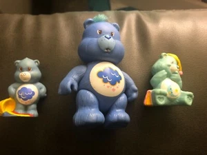 Konvolut 3 Vintage 1983-84 AGC Hong Kong Mini Care Bear Figuren - Bild 1 von 5