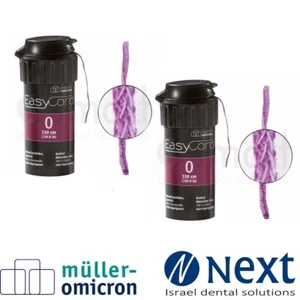 LOTX2Dental Fácil Cable Retracción Hilos Sin Impregnar Impresión 100% Algodón No0 - Imagen 1 de 3