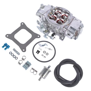 Billet Aluminum 4 Barrel Double Pumper Race Carburetor 650 CFM BR-67199 Gasoline - Picture 1 of 12
