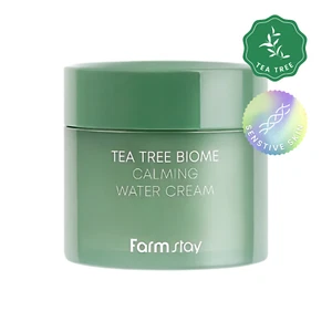 Korean Tea Tree Biome Calming Hydrating Face Cream – Soothing Moisturizer - Picture 1 of 9