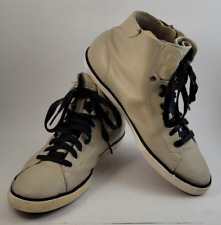 Diesel Leather Hi Top Beach Pit W Woman Sneaker Size 8