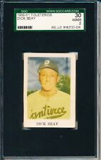 1950-51 Toleteros Dick Seay SGC 30 = PSA 2 Rare Negro League card