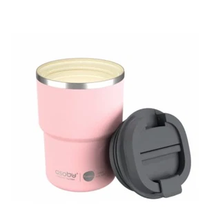 Travel Mug Ceramic Coated Stainless Steel Insulated with Leak and Spill Proof... - Picture 1 of 7