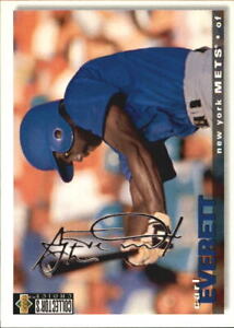 1995 (METS) Collector's Choice Silver Signature #318 Carl Everett