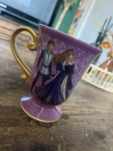 Disney Store Fairytale Designer Collectible Sleeping Beauty Pedestal Mug Cup - Picture 1 of 3