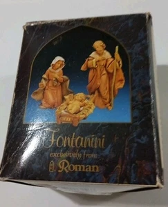 VTG*1991*Fontanini Heirloom Nativity Collection*3 Pc*Holy Family Set (KK) - Picture 1 of 2