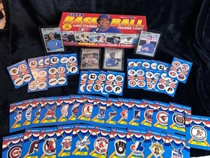 1989 FLEER Baseball Complete Set Ken Griffey Jr Billy Ripken 660 Cards & Sticker - Picture 1 of 8